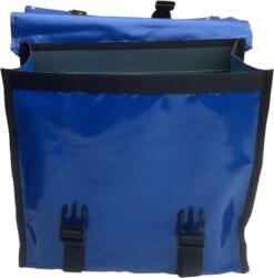 BayNL- Waterdicht - Dubbele - Bisonyl - Fietstas- Reflectoren - Blauw– 34cmX16.2cmX32cm=35 Liter -BASIL Verkoop 1181x1200 4