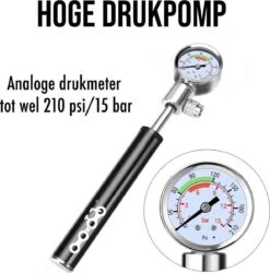 LHP Fietspomp Mini - Analoog Drukmeter - Inclusief Naaldventiel En Fietsbandreparatieset 12 LHP Fietspomp Mini - Analoog Drukmeter - Inclusief Naaldventiel En Fietsbandreparatieset -BASIL Verkoop 1184x1200 7