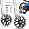Bolke® - Zijwieltjes - 12-20 Inch - Zijwieltjes Met LED Lichtjes - Zijwieltjes Voor Kinderfiets - Blauw - 12 Inch/14 Inch/16 Inch/18 Inch/20 Inch - Zijwielen - Kinderfietsaccessoires -BASIL Verkoop 1185x1200