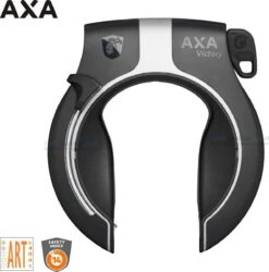 AXA Victory ART2 - Zwart / Zilver - Fietsslot - Kwaliteit -BASIL Verkoop 1187x1200