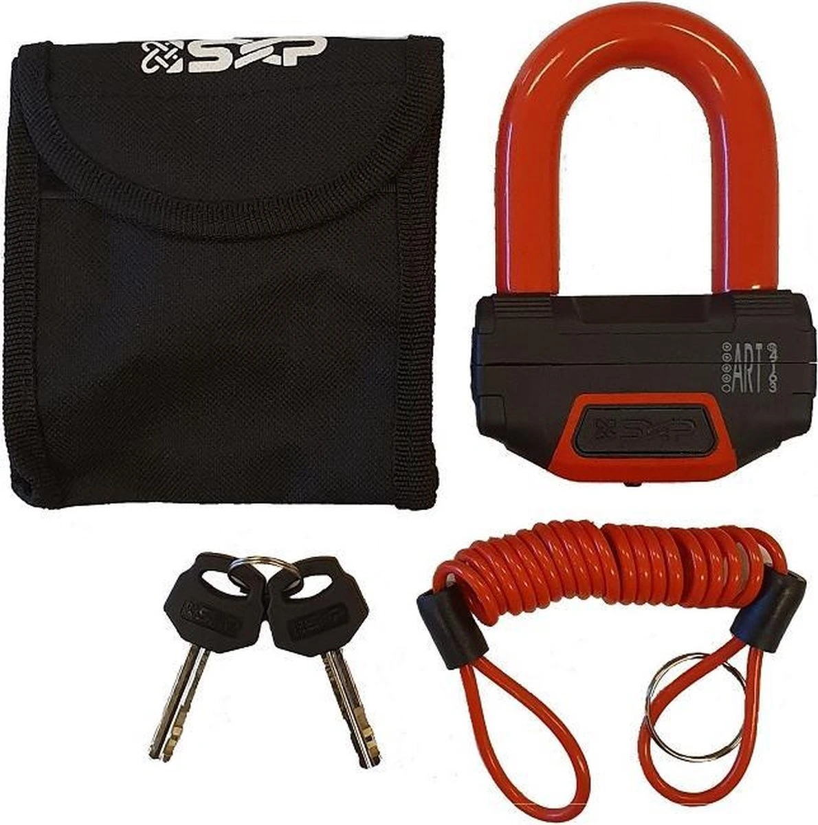 SXP Schijfremslot ART 4 - Rood 1 SXP Schijfremslot ART 4 - Rood