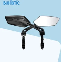 Merkloos Fietsspiegel - Set Van 2 - Links En Rechts - E Bike - Speed Pedelec - 360° Verstelbaar - Zwart - Achteruitkijkspiegel -BASIL Verkoop 1191x1200 5