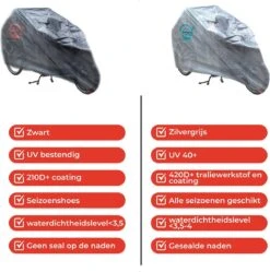 CUHOC Bakfietshoes Geschikt Voor Gazelle Makki Load - Zwart - Beschermhoes Bakfiets - RED Label -BASIL Verkoop 1192x1200 3