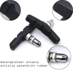 4 Set Universele Rubberen Fiets V Remblokken Set - 4 Paar – 8 Stuks – 70mm | Rubber Remblokjes | Fietsen Remblok | Remblokkenset | Remblokset Geschikt Voor Mountainbike, Stadsfiets, Vouwfiets En Tourfiets -BASIL Verkoop 1192x1200 9