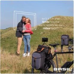 Basil Miles Trunkbag MIK - Bagagedragertas - Zwart/Grijs - 7 Liter -BASIL Verkoop 1197x1200 2