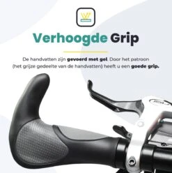 Voltano Ergonomisch Gevormde Fiets Handvatten Met Bar Ends - Handvat Eenvoudig Vastzetten Met Imbus - Incl. Bevestigingsmateriaal - Anti Plak Coating - Fietshandvatten Met Verhoogde Grip 13 Voltano Ergonomisch Gevormde Fiets Handvatten Met Bar Ends - Handvat Eenvoudig Vastzetten Met Imbus - Incl. Bevestigingsmateriaal - Anti Plak Coating - Fietshandvatten Met Verhoogde Grip -BASIL Verkoop 1197x1200 22