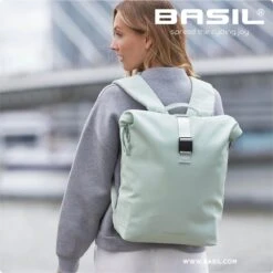 Basil SoHo Fietsrugzak Nordlicht - Enkele Fietstas - Pastelgroen - 17 Liter -BASIL Verkoop 1198x1200 4