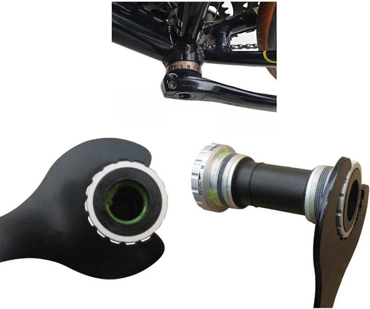 BSA Trapas Sleutel - Inclusief Hollowtech Crankbout Gereedschap 3 BSA Trapas Sleutel - Inclusief Hollowtech Crankbout Gereedschap - Afbeelding 3