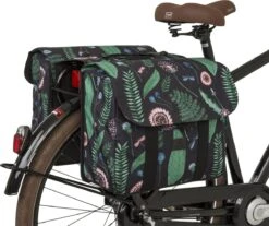 Fastrider Nyla Dubbele Fietstas Botanic Groen - 32L -BASIL Verkoop 1200x1006 2