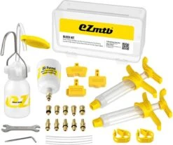 Ontluchtingsset EZmtb Special 2022 - Incl. Metalen Adapters En Nieuw Model Trechter