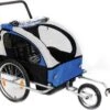 X-tract Kinderfietskar - Grijs/blauw - TJ-2