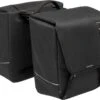 New Looxs Nova Double Dubbele Fietstas MIK - Afneembaar - 32 Liter - Zwart