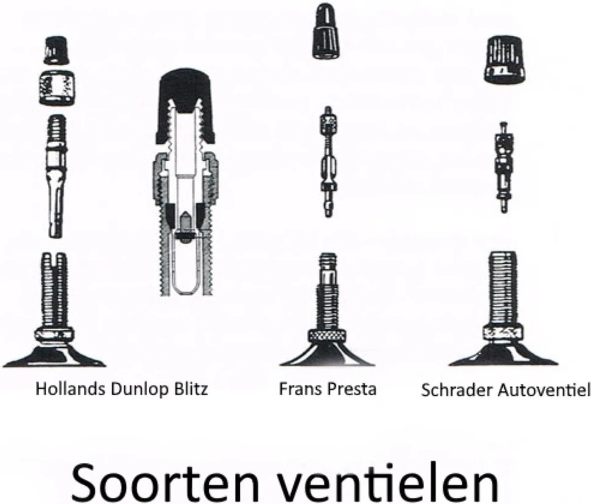 Benson Nederlandse Fietspompslang Benson Holland Rood Jumbo - 60 Cm 2 Benson Nederlandse Fietspompslang Benson Holland Rood Jumbo - 60 Cm - Afbeelding 2