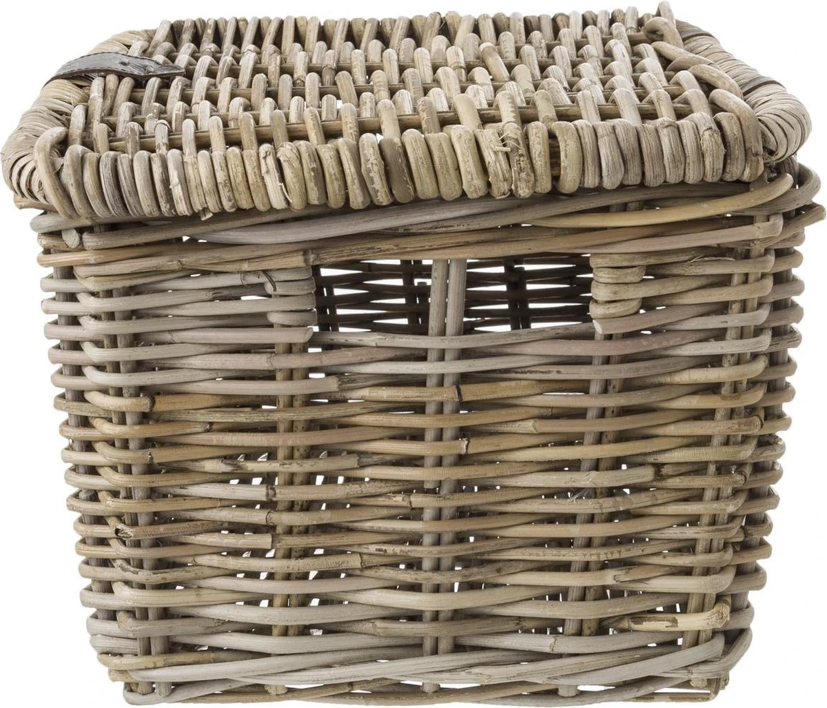 Fastrider Sera Medium Met Klep Mand Rotan Naturel - 17L 7 Fastrider Sera Medium Met Klep Mand Rotan Naturel - 17L - Afbeelding 7
