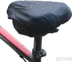 ESTARK® Zwarte Zadelhoes Waterdicht - Zadelhoezen Voor De Fiets - Zadel Cover - Zadel Zak - Hoes - Elastisch - Zwart -BASIL Verkoop 1200x1027 8