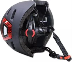Fietshelm- Met Voor- En Achterlicht-Skatehelm -Maat-M-54 Tot 57 Cm-Helm Mat-Zwart - LED Verlichting -BASIL Verkoop 1200x1030 1