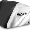 Nince Fietshoes Universeel Voor Alle Fietsen - Waterdicht 210D Oxford - Fiets Hoes Voor 2 Fietsen - Incl. Opbergzak - Zilver -BASIL Verkoop 1200x1031