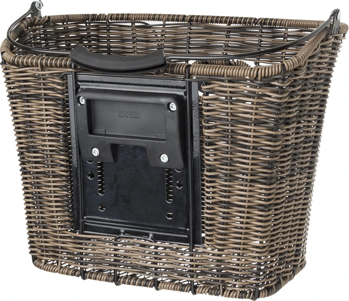 Fastrider Sverre Stuur Fietsmand KlickFIX - Bruin - 26L 4 Fastrider Sverre Stuur Fietsmand KlickFIX - Bruin - 26L - Afbeelding 4