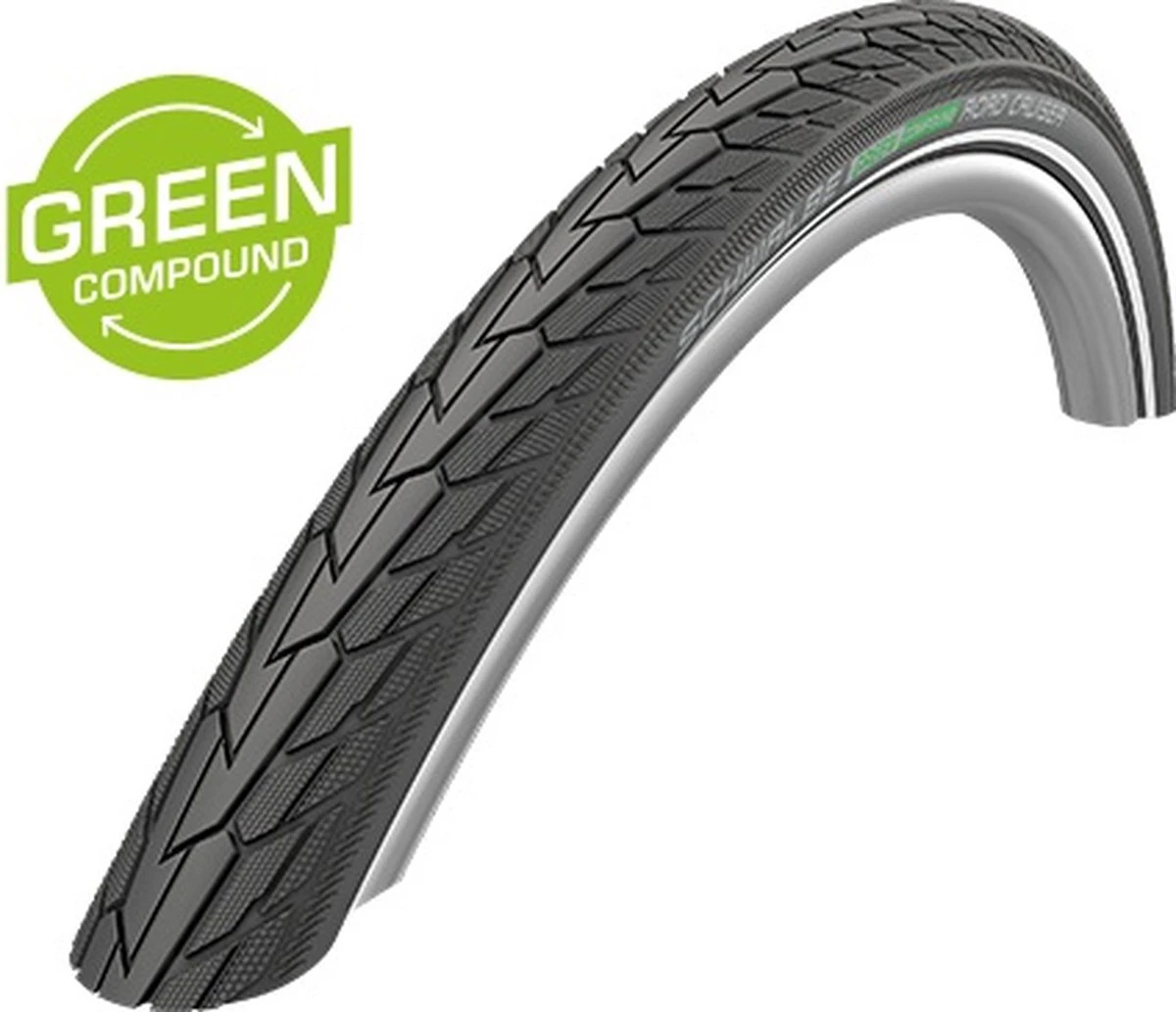 Schwalbe Buitenband - Road Cruiser K-Guard - 28 Inch X 1.40 - Zwart Reflecterend 4 Schwalbe Buitenband - Road Cruiser K-Guard - 28 Inch X 1.40 - Zwart Reflecterend - Afbeelding 4