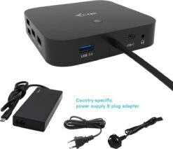 I-tec USB-C HDMI DP Dock PD65W -BASIL Verkoop 1200x1034 12