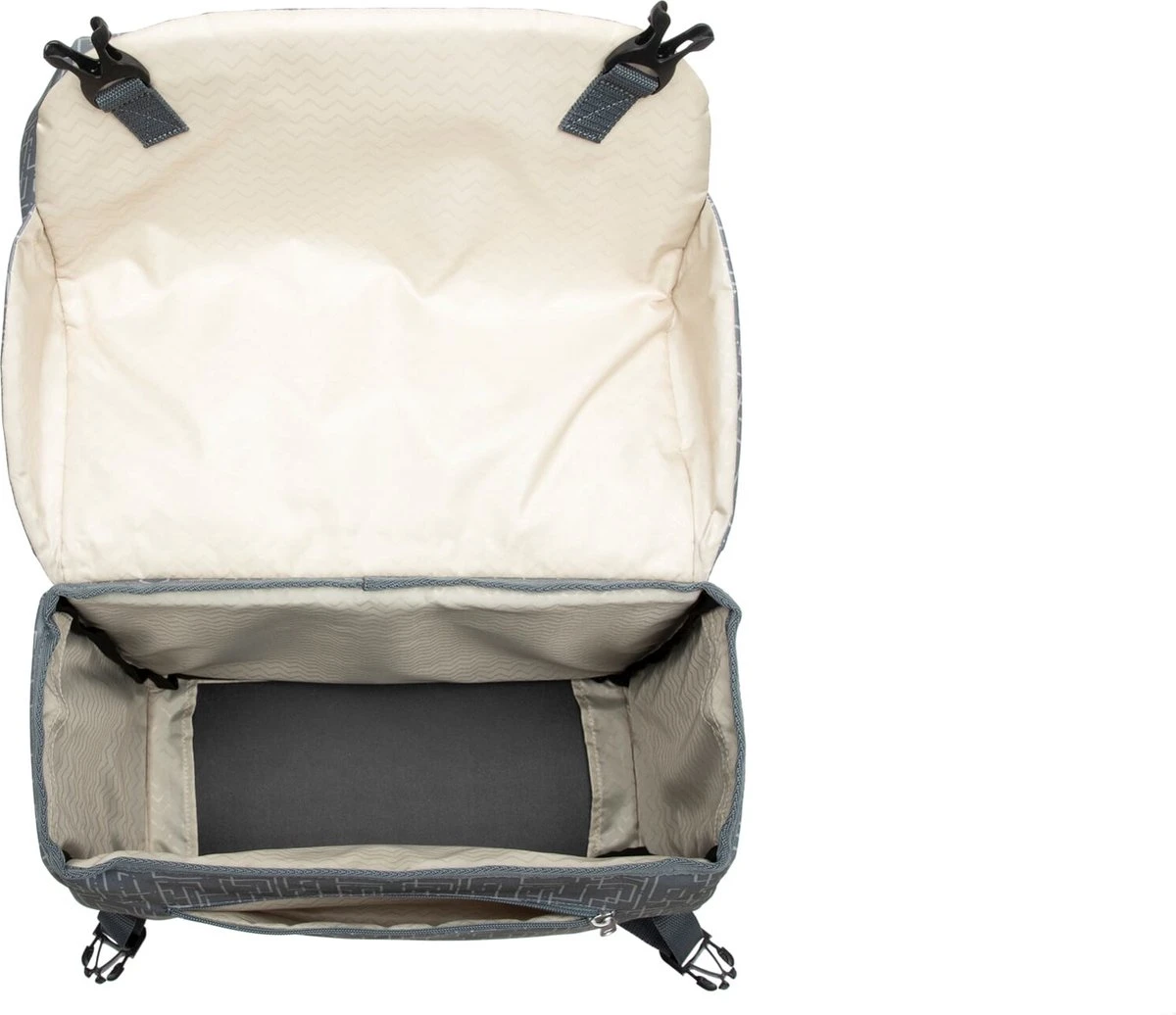 New Looxs Ivy Mondi Joy Dubbele Fietstas - 38 Liter - Zwart 7 New Looxs Ivy Mondi Joy Dubbele Fietstas - 38 Liter - Zwart - Afbeelding 7