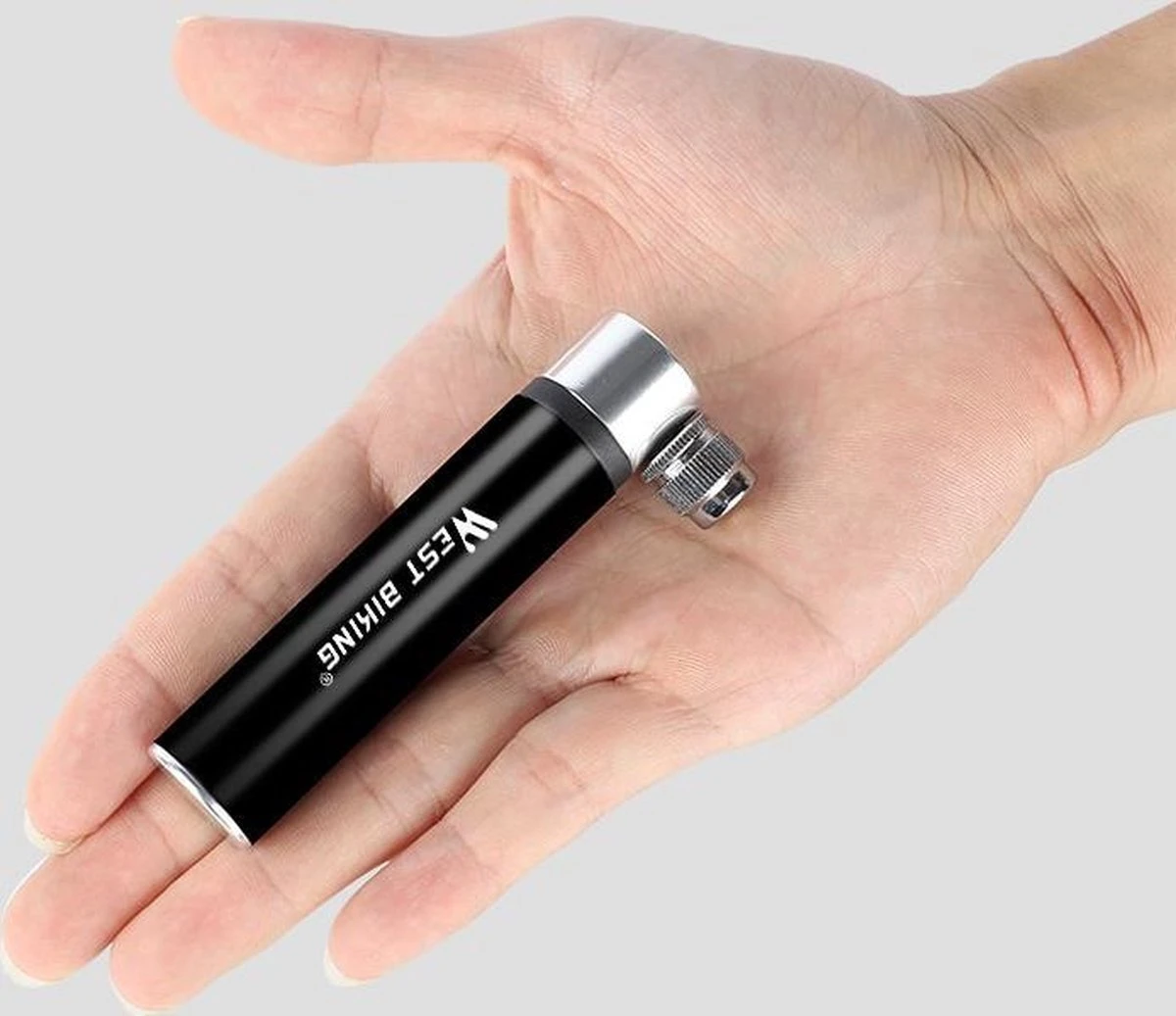 Merkloos Mini Fietspomp - Dunlop Presta Frans Hollands Auto Ventipel - Hoge Druk Handpomp 10 Merkloos Mini Fietspomp - Dunlop Presta Frans Hollands Auto Ventipel - Hoge Druk Handpomp - Afbeelding 10