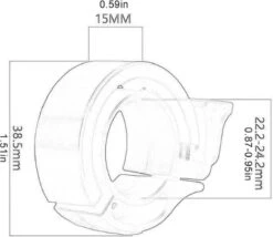 FSW-Products - Ring Fietsbel - Zwart - Aluminium - Racefiets - Fietsaccessoires -BASIL Verkoop 1200x1042 5