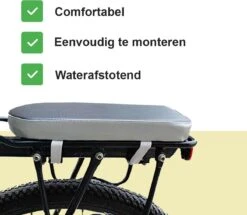 Lynnz® Bagagedrager Kussen - Fietskussen Achter - Bagagedragerkussen - Kussentje - Fiets Kussen -BASIL Verkoop 1200x1045 4