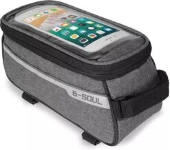 Pazzo Goods - Frame Fietstas - Stuurtas - Grijs - Telefoonhouder - Waterdicht - Fietstassen - Fiets Stuurtassen - 8 Pazzo Goods - Frame Fietstas - Stuurtas - Grijs - Telefoonhouder - Waterdicht - Fietstassen - Fiets Stuurtassen - -BASIL Verkoop 1200x1057 2