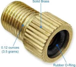 MMOBIEL 5 X Fietsventiel Presta Naar Schrader Adapter SV AV DV Dunlop Frans Ventiel -BASIL Verkoop 1200x1057 9