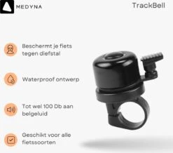 MEDYNA TrackBell - Fietsbel - AirTag Fiets - GPS Tracker Fiets - Fietsalarm - Fiets GPS - Bike Tracker - Ebike -BASIL Verkoop 1200x1058 3