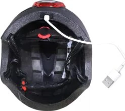 Fietshelm- Met Voor- En Achterlicht-Skatehelm -Maat-M-54 Tot 57 Cm-Helm Mat-Zwart - LED Verlichting -BASIL Verkoop 1200x1060