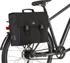 Fastrider Pannier Enkele Fietstas Zwart - 17L - E-Bike Geschikt -BASIL Verkoop 1200x1068