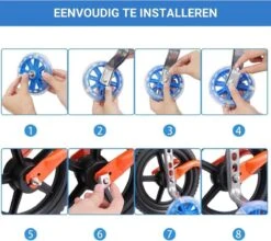 TIKKENS® Zijwieltjes - 12-20 Inch - LED Lichtjes - Zijwieltjes Voor Kinderfiets - Zwart - 12 Inch/14 Inch/16 Inch/18 Inch/20 Inch - Zijwielen - Kinderfietsaccessoires -BASIL Verkoop 1200x1070 1