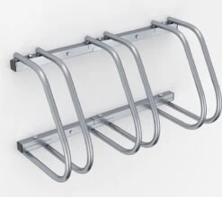 Monzana Fietsenstandaard – Voor 3 Fietsen 71x32x27cm - Zilver -BASIL Verkoop 1200x1070 8