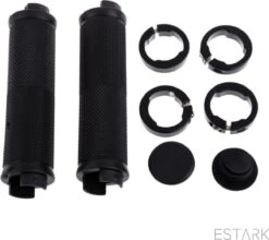 ESTARK® - Fietshandvatten - Lock-On - Handvatten - Universeel - Fiets – Mountainbike – Professioneel - Grips - Extra Grip – Fietshandvaten -Handvaten - Handig Te Monteren - Anti-slip – Fietsen – Stuur – Bikegrips – Lock-on Aanspanbaar - Zwart - LO-zw 20 ESTARK® - Fietshandvatten - Lock-On - Handvatten - Universeel - Fiets – Mountainbike – Professioneel - Grips - Extra Grip – Fietshandvaten -Handvaten - Handig Te Monteren - Anti-slip – Fietsen – Stuur – Bikegrips – Lock-on Aanspanbaar - Zwart - LO-zw -BASIL Verkoop 1200x1071 6