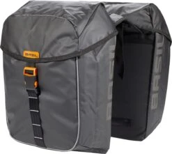 Basil Miles Tarpaulin Dubbele Fietstas - Zwart - 34 Liter -BASIL Verkoop 1200x1074 1