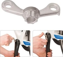 Merkloos Crank Remover - Trapper Verwijderen - Fietstrapper Verwijderen - Universeel - Metaal