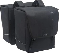 New Looxs Nova Double Dubbele Fietstas MIK - Afneembaar - 32 Liter - Zwart -BASIL Verkoop 1200x1082 1