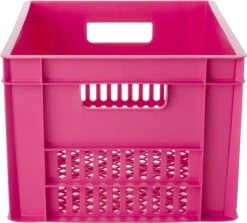 Fastrider Fietskrat Groot - Roze - 34L -BASIL Verkoop 1200x1083 2