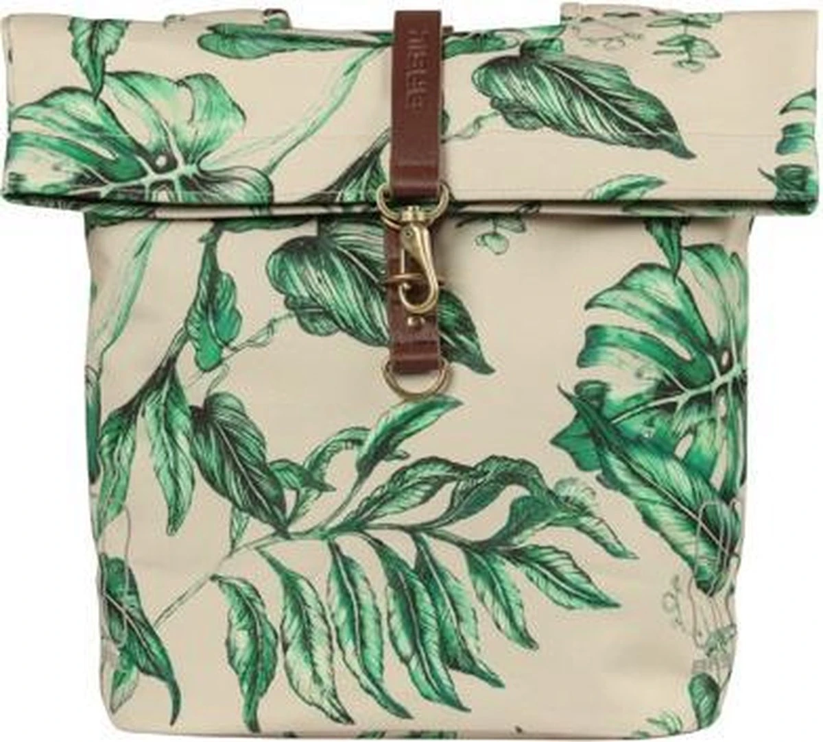 Basil Ever-Green Dubbele Fietstas - Beige - 32 Liter 2 Basil Ever-Green Dubbele Fietstas - Beige - 32 Liter - Afbeelding 2