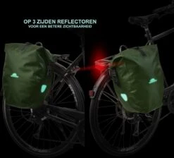Dutch Mountains Enkele Fietstas | Sterke En 100% Waterdichte Fietstas En Schoudertas In 1 | 24 Liter | Groen 15 Dutch Mountains Enkele Fietstas | Sterke En 100% Waterdichte Fietstas En Schoudertas In 1 | 24 Liter | Groen -BASIL Verkoop 1200x1089