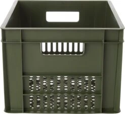 Fastrider Fietskrat Groot - Legergroen - 34L -BASIL Verkoop 1200x1093 5