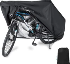 Achaté Fietshoes Universeel Voor Alle Fietsen En Scooters - Waterdicht 420D Oxford - Fiets Hoes Voor 1 Fiets - Incl. Opbergzak