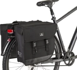 Fastrider Hybrid Large Dubbele Fietstas Zwart - 35L 16 Fastrider Hybrid Large Dubbele Fietstas Zwart - 35L -BASIL Verkoop 1200x1094