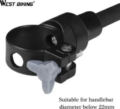 Merkloos 1 Stuk Fiets Achteruitkijkspiegel Groothoek Bolle Spiegel Mountainbike Veiligheid Spiegel Handvat Zachte Pijp 8cm -BASIL Verkoop 1200x1094 9