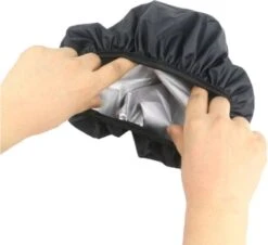 FSW-Products - 1 Stuk - Zadelhoes - Dubbelzijdige Coating - Waterdichte Zadelhoes - Fietszadelhoes - Zadeldekje - Zadeldek - Regenhoes - Cover Voor Zadel Tegen Regen - Zadelhoesbescherming - Regenhoes Zadel - Fietsaccessoires - Zwart - Zadelcover -BASIL Verkoop 1200x1096 4