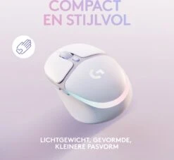 Logitech G705 Aurora - Draadloze Gaming Muis - Bluetooth - Wit 15 Logitech G705 Aurora - Draadloze Gaming Muis - Bluetooth - Wit -BASIL Verkoop 1200x1103 8