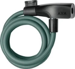 AXA Resolute 8-120 Kabelslot – Slot Voor Fietsen - Gebruiksvriendelijk - 120 Cm Lang - Diameter 8 Mm - Groen