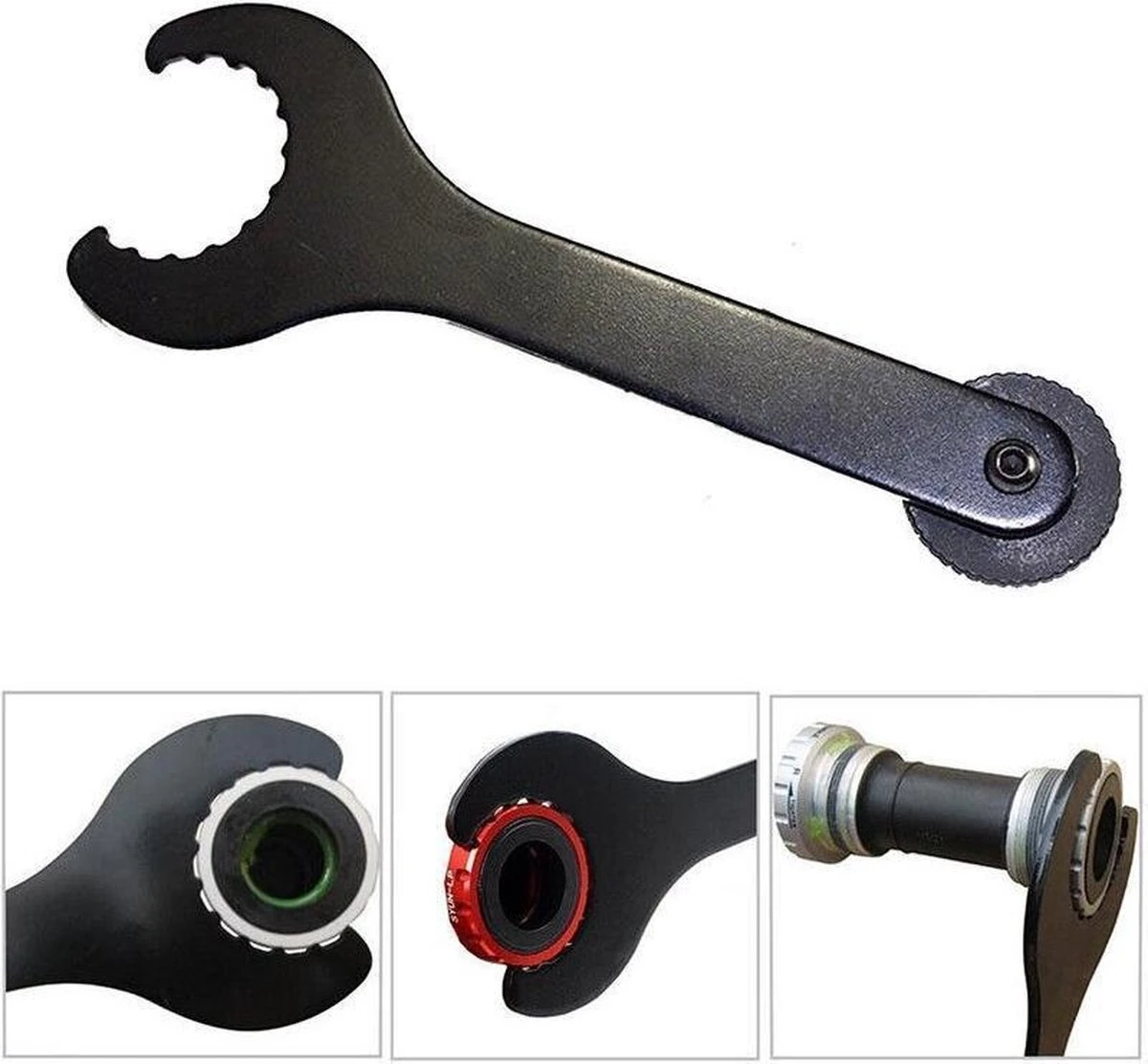 BSA Trapas Sleutel - Inclusief Hollowtech Crankbout Gereedschap 1 BSA Trapas Sleutel - Inclusief Hollowtech Crankbout Gereedschap